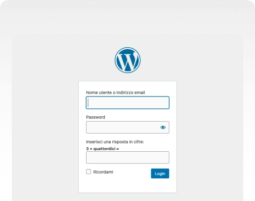Installa il nostro plugin WordPress.